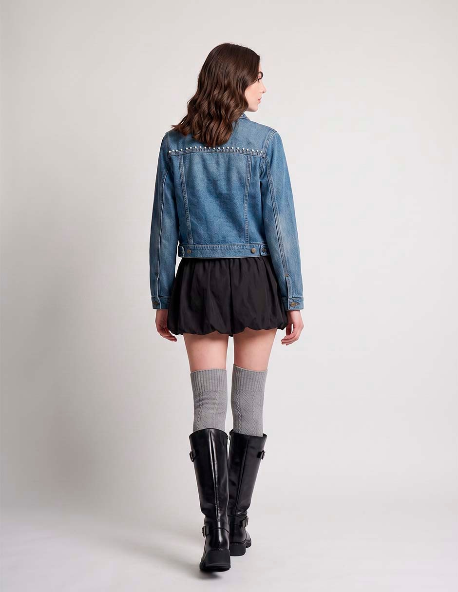 Chamarra denim para mujer 4