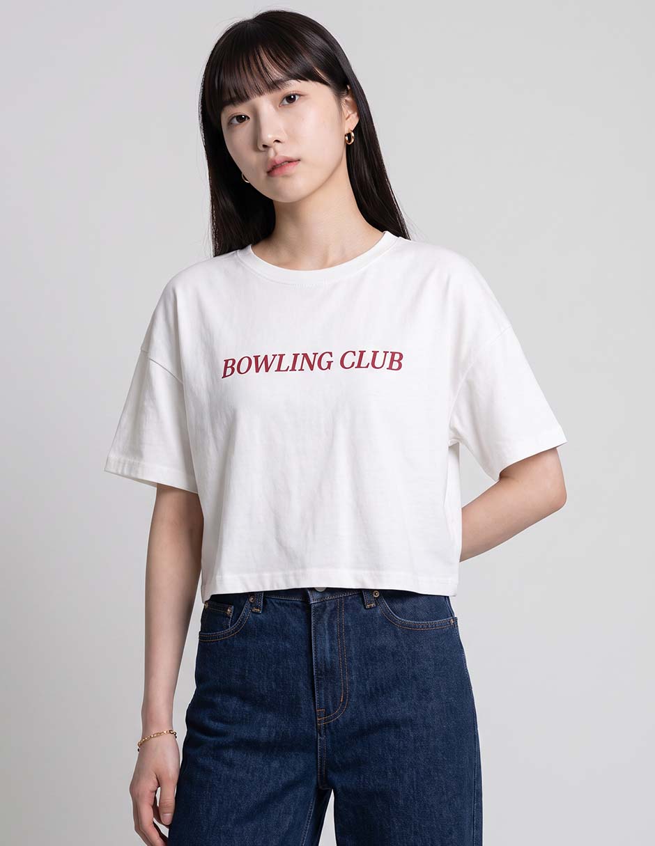 Playera manga corta cuello redondo mujer Playera manga corta cuello redondo mujer