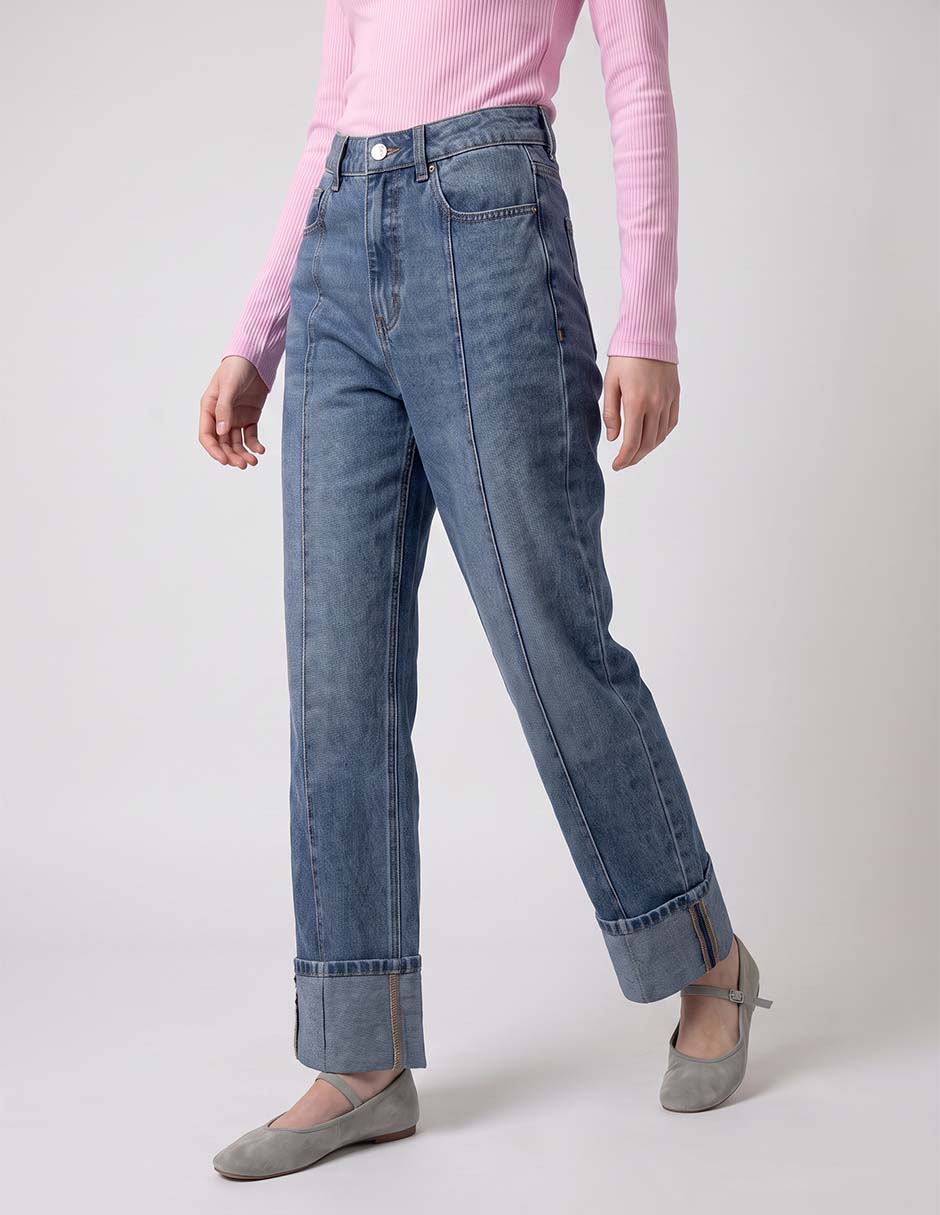 Jeans barrelpara mujer 5