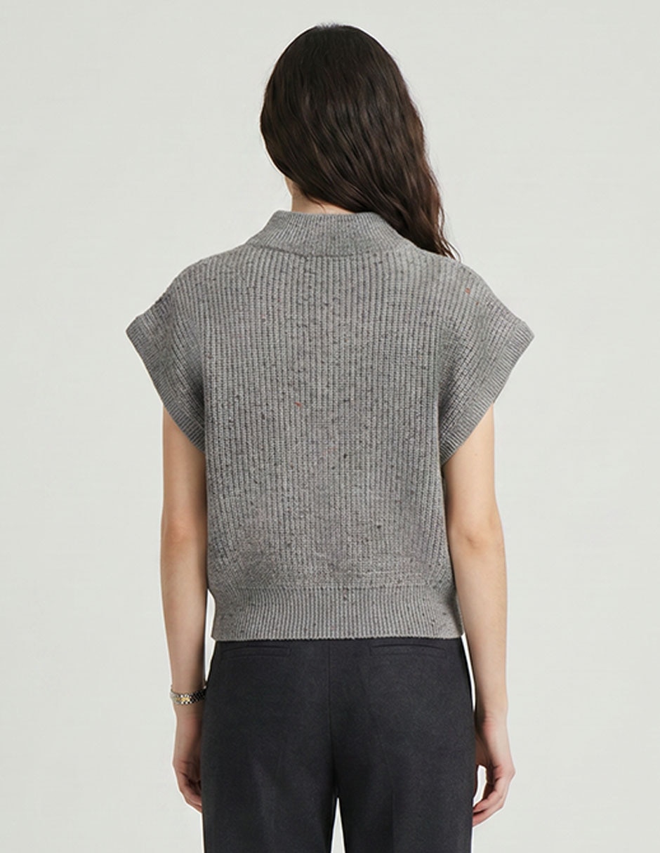 Suéter cuello alto para mujer 3