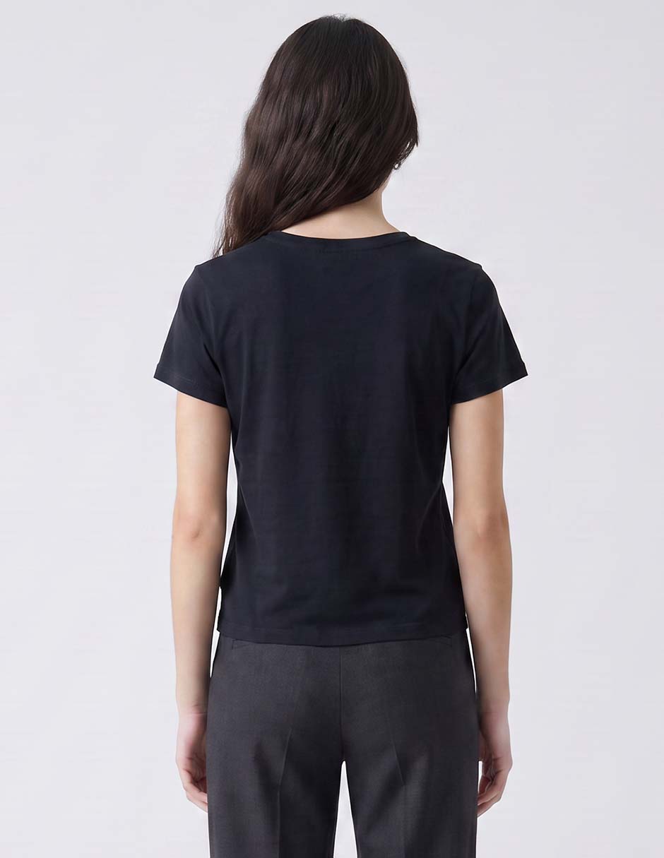 Playera manga corta El Extraño Mundo de Jack cuello redondo mujer 3