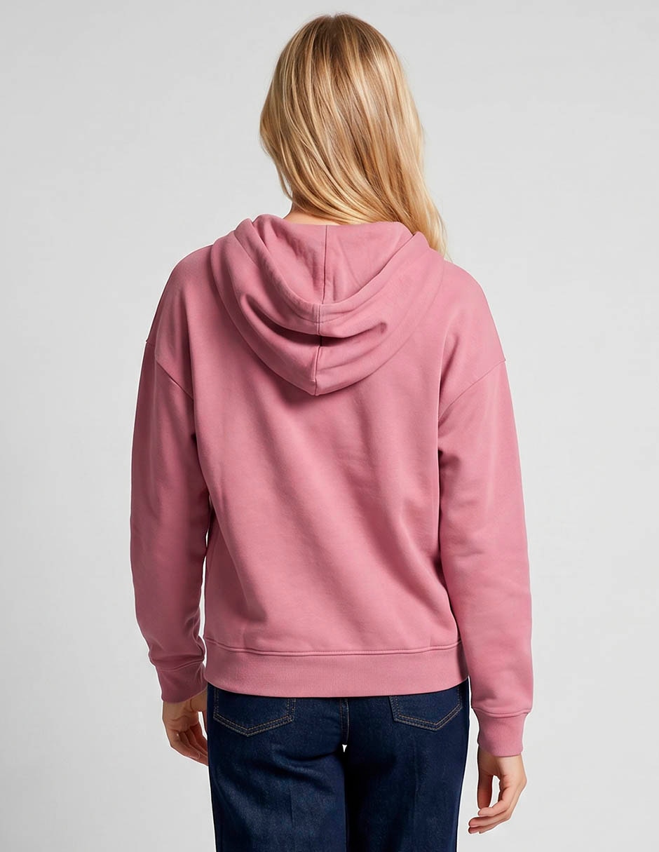 Sudadera con capucha y bolsa para mujer 2