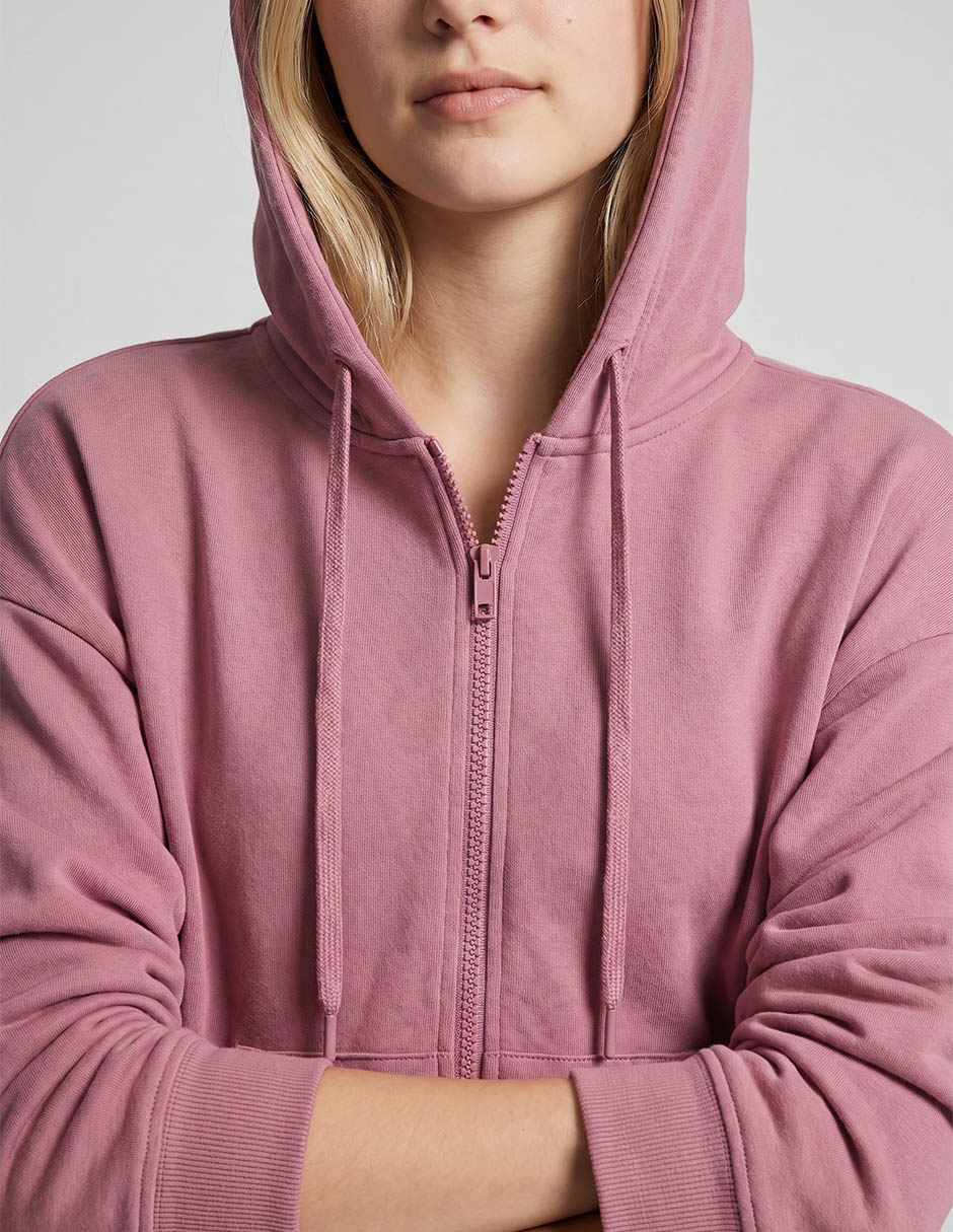 Sudadera con capucha y bolsa para mujer 3