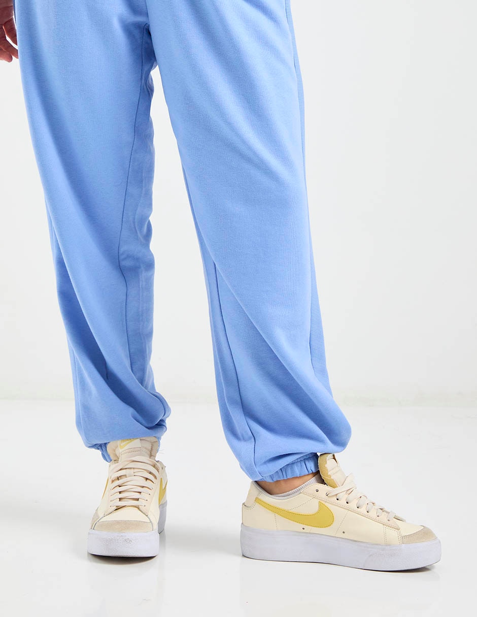 Pants regular con elástico para mujer 5