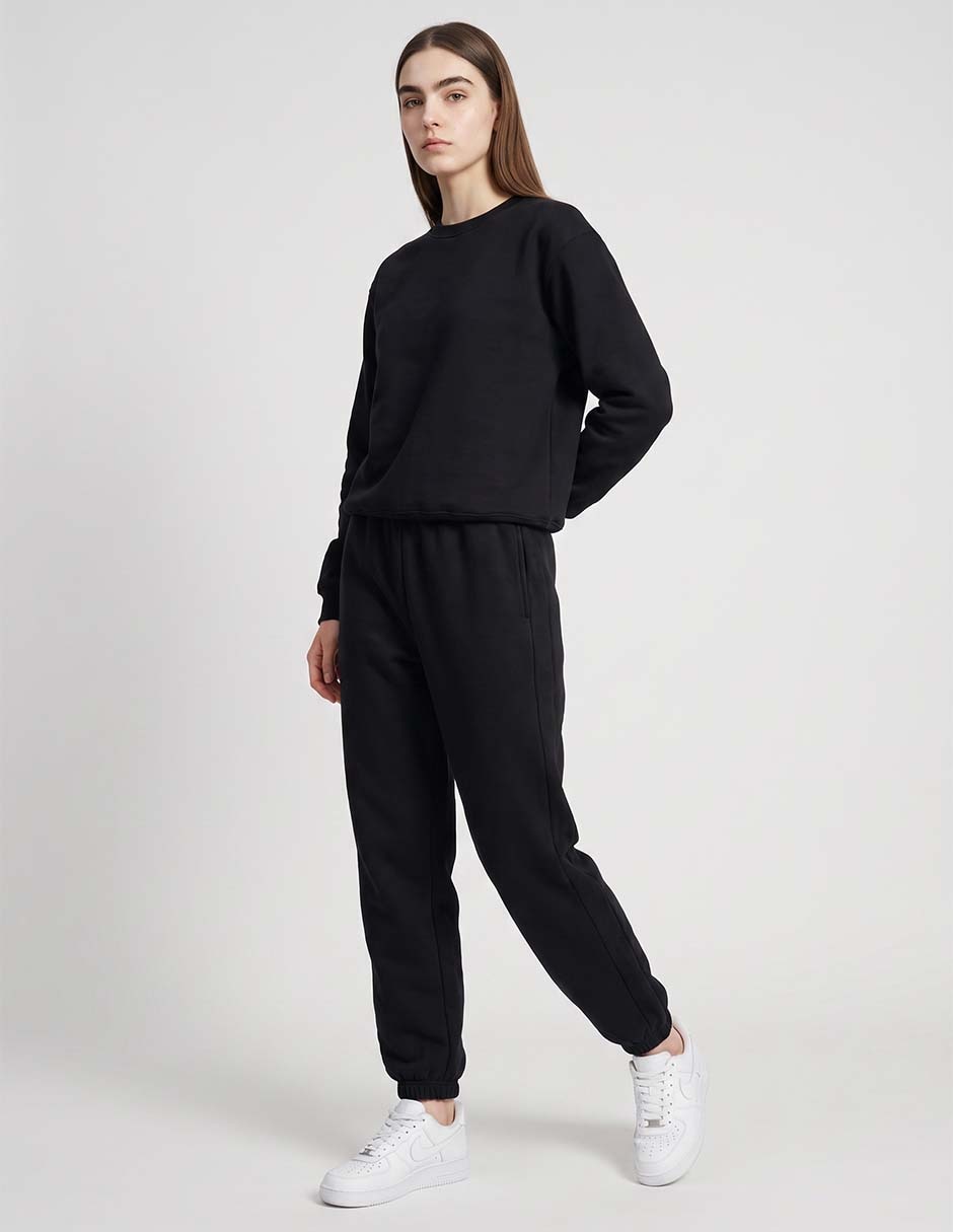Pants slim con elástico para mujer 1