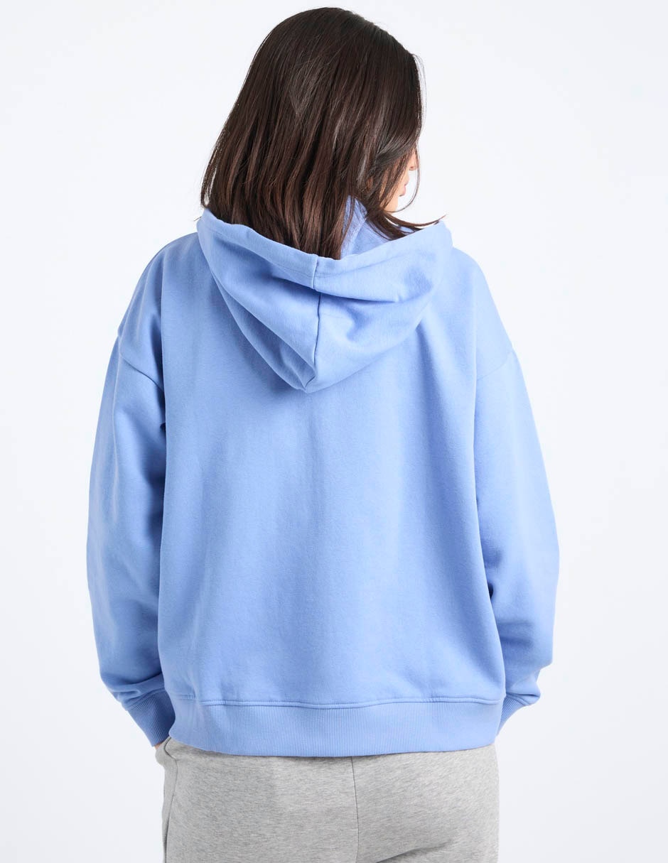 Sudadera con capucha y bolsa Non Stop para mujer