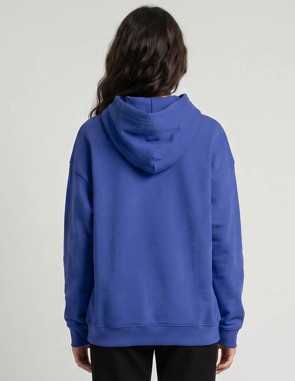 Sudadera con capucha y bolsa para mujer 4