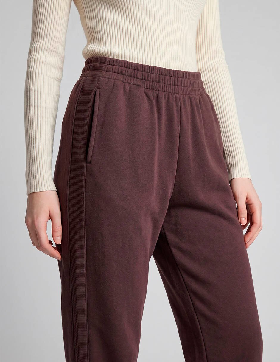 Pants jogger con elástico para mujer 3