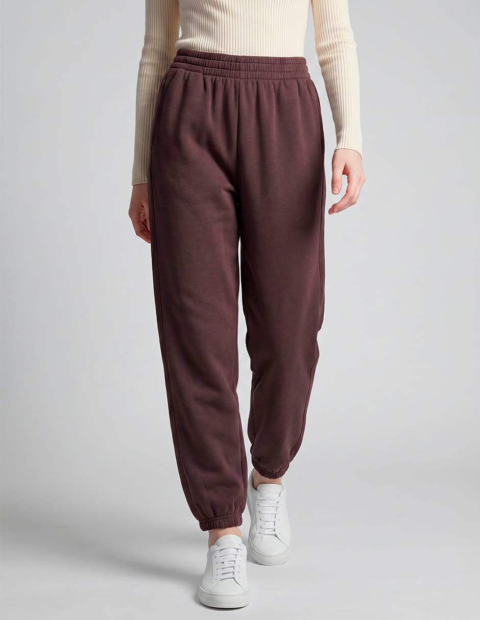 Pants jogger con elástico para mujer