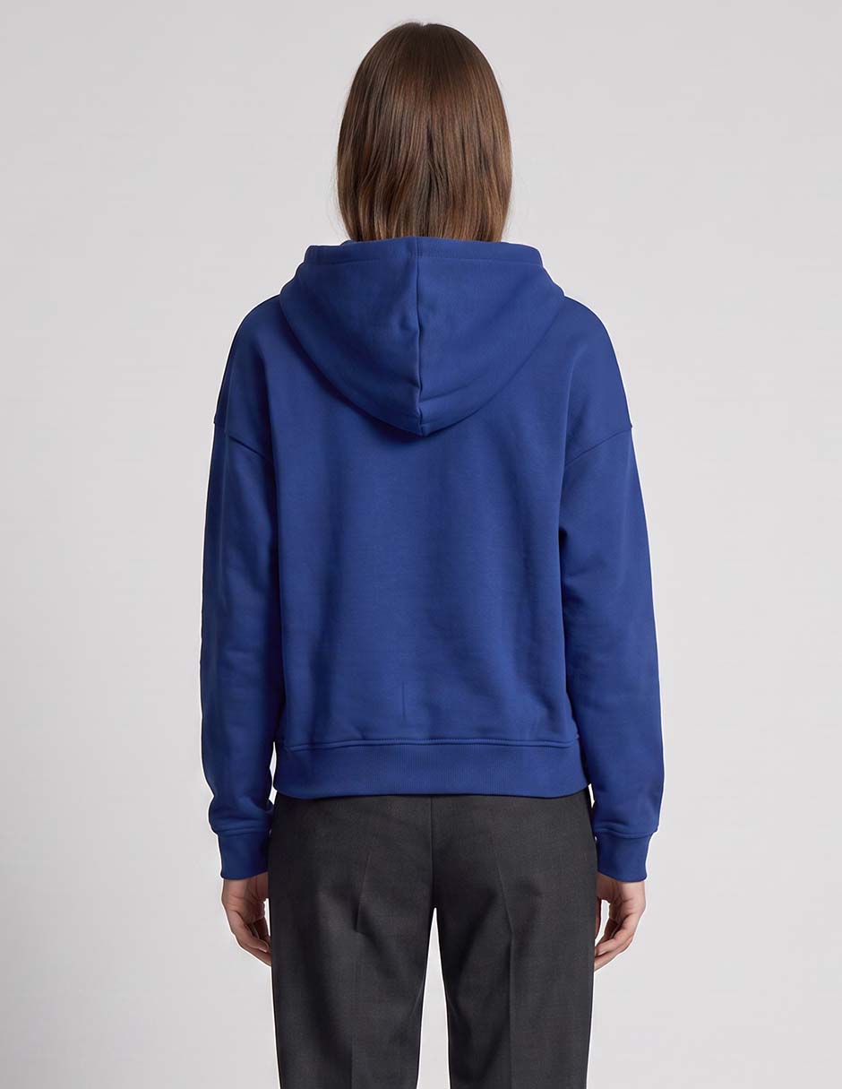 Sudadera con capucha y bolsa para mujer 2