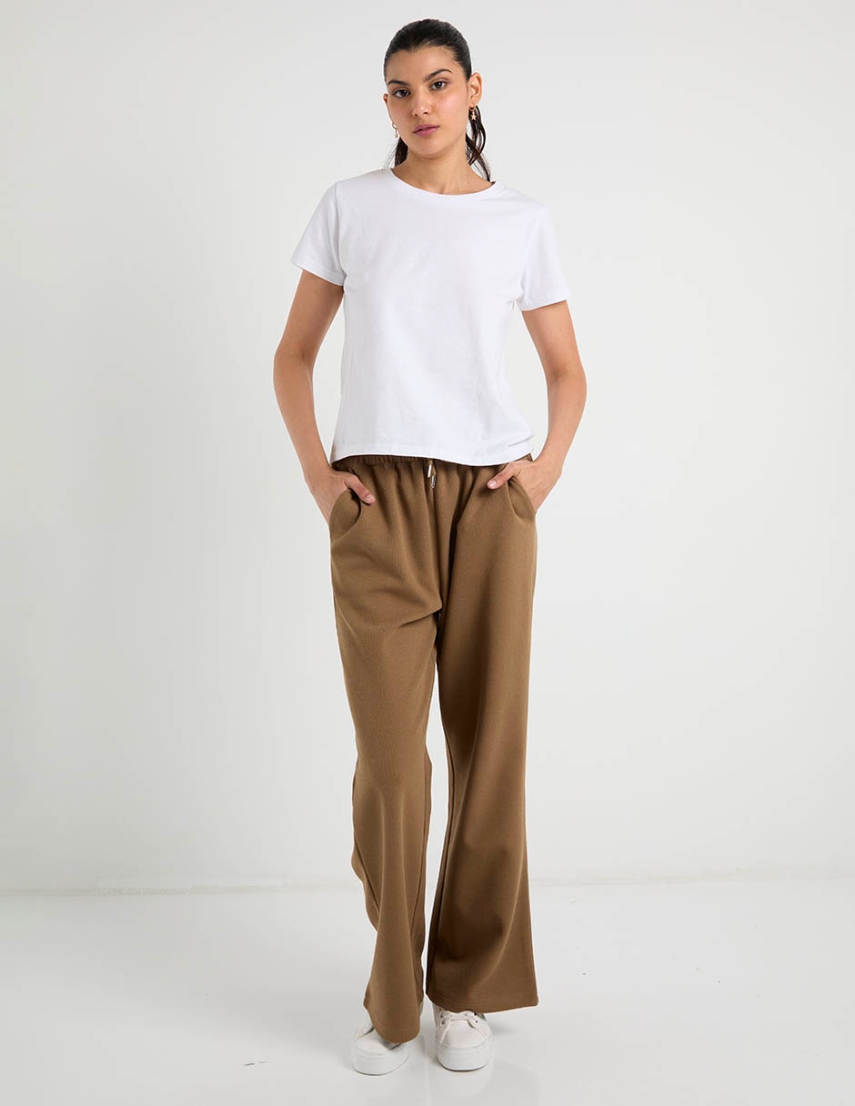 Pants relaxed Non Stop con jareta para mujer