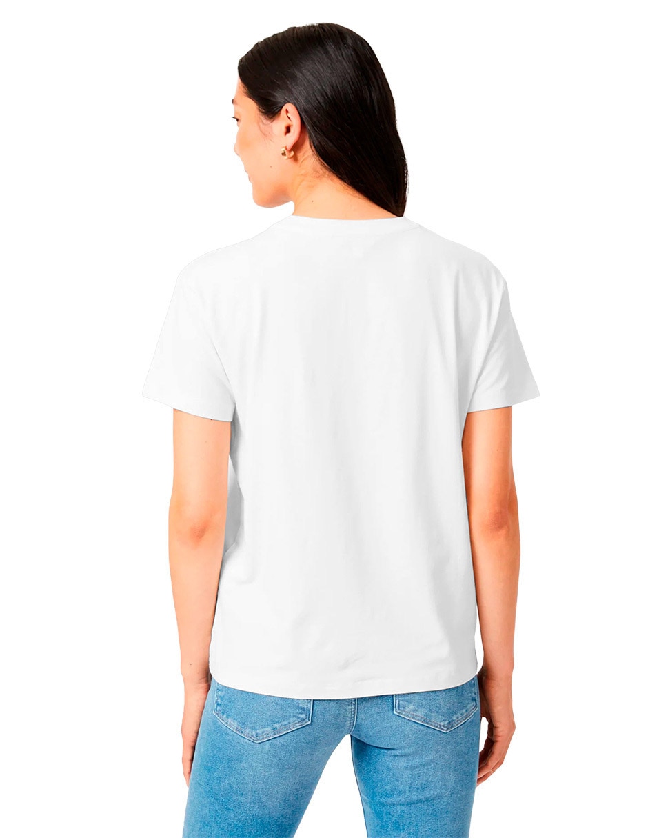 Playera manga corta FMF La Selección De México cuello redondo para mujer 2