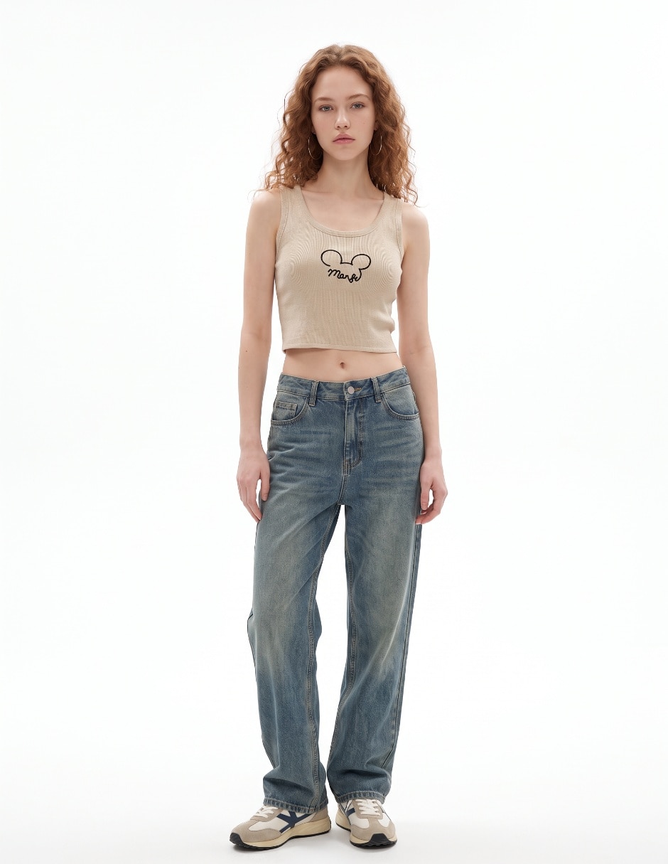Blusa sin mangas para mujer 3