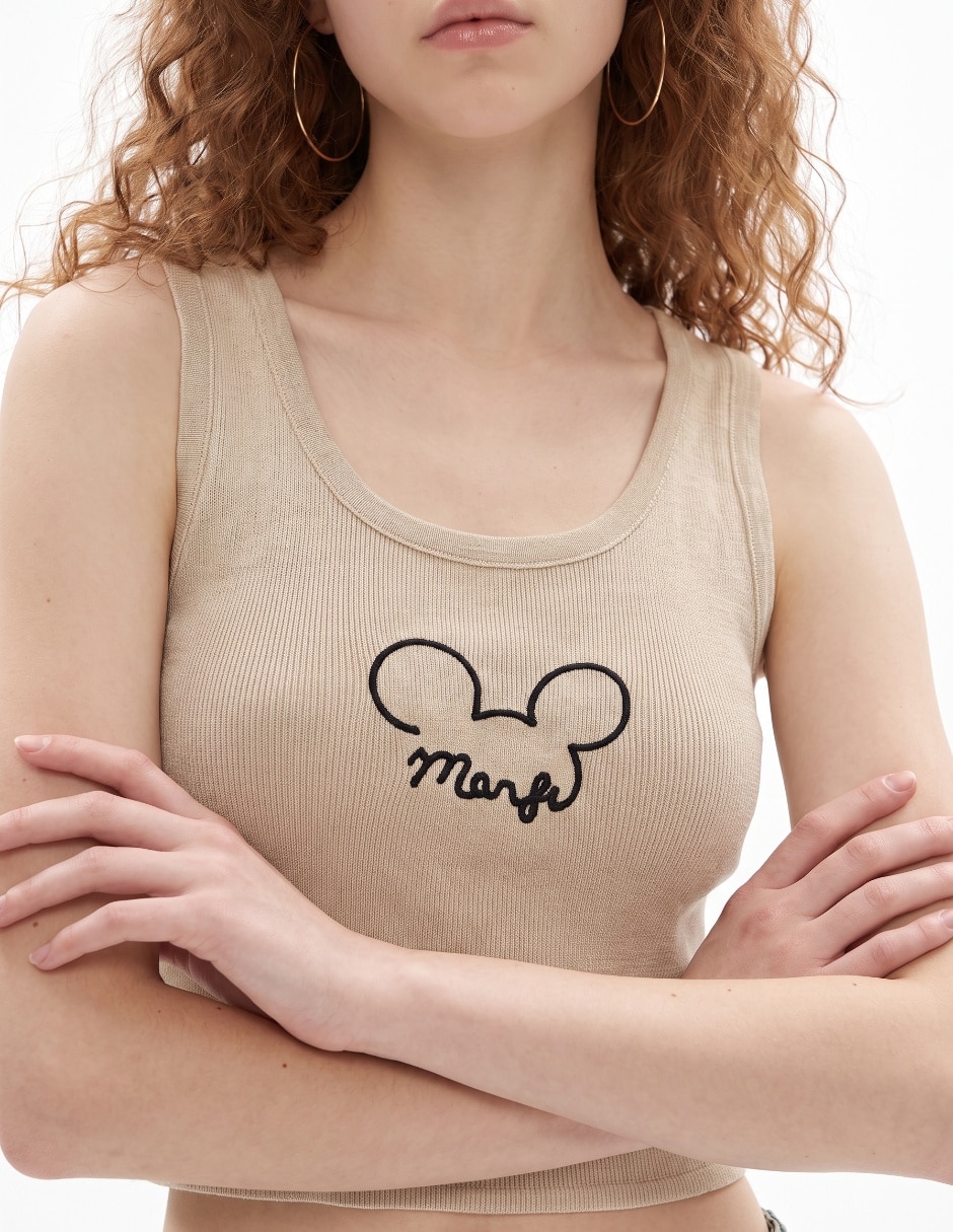Blusa sin mangas para mujer 4
