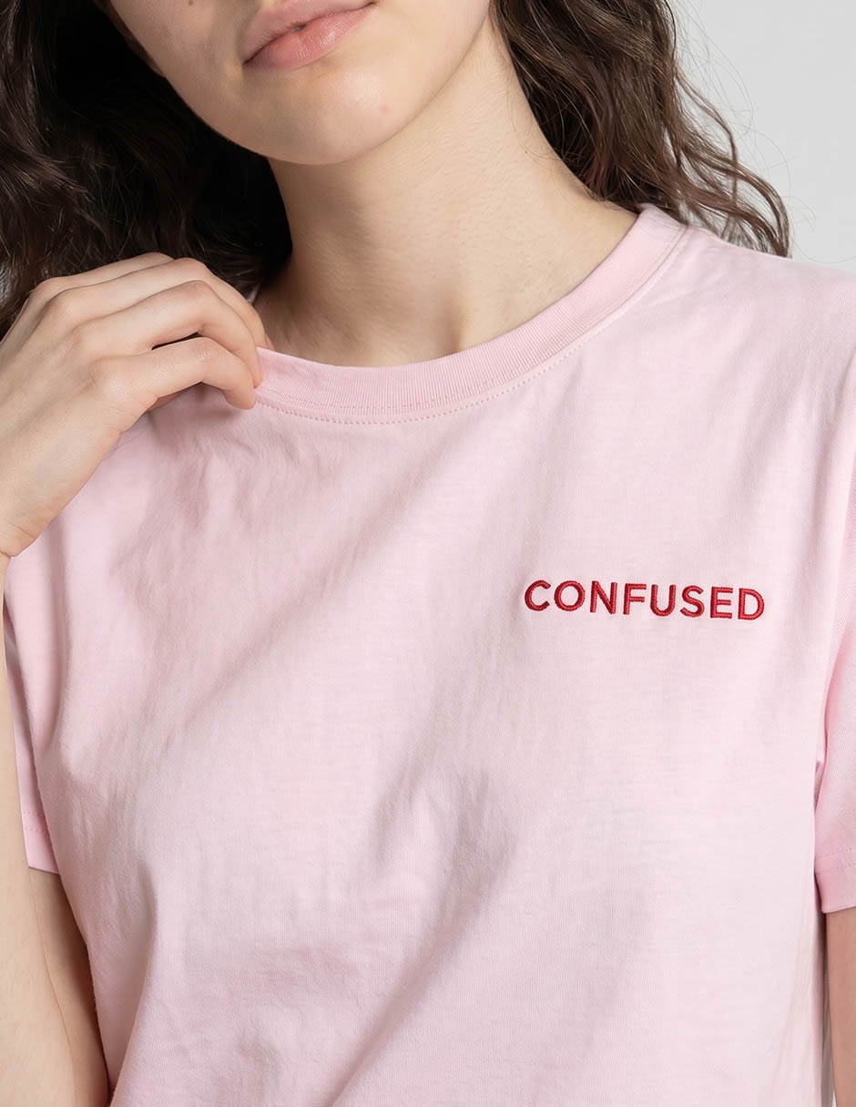 Playera cuello redondo para mujer 4