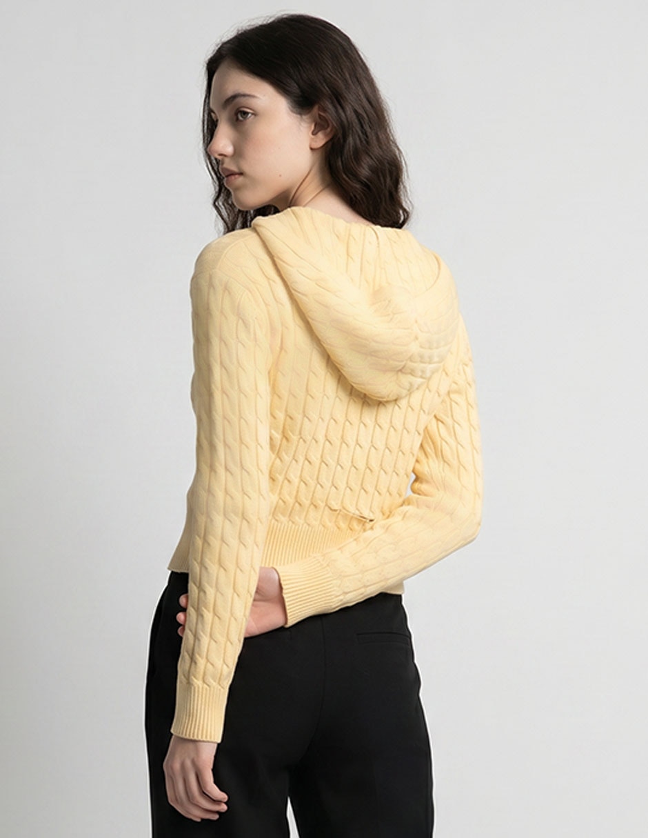 Suéter cuello redondo para mujer 3