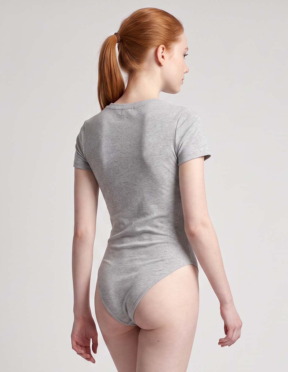 Body cuello redondo para mujer 2