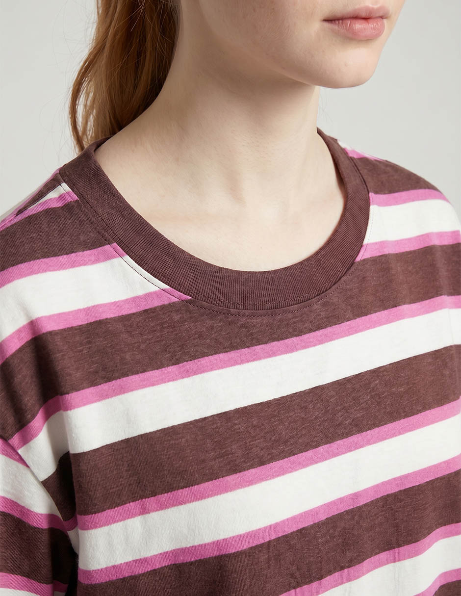 Playera manga corta cuello redondo mujer 2