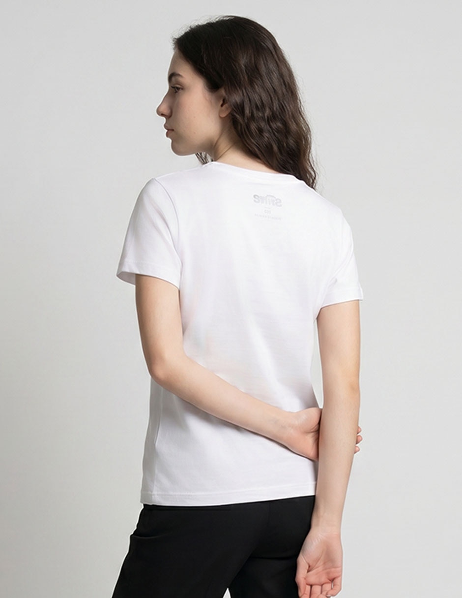 Playera manga corta Disney cuello redondo para mujer