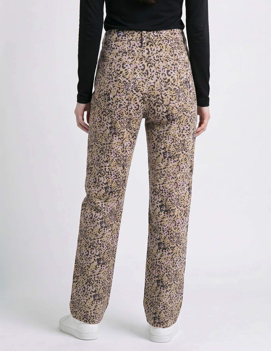 Jeans relaxed straight para mujer 3