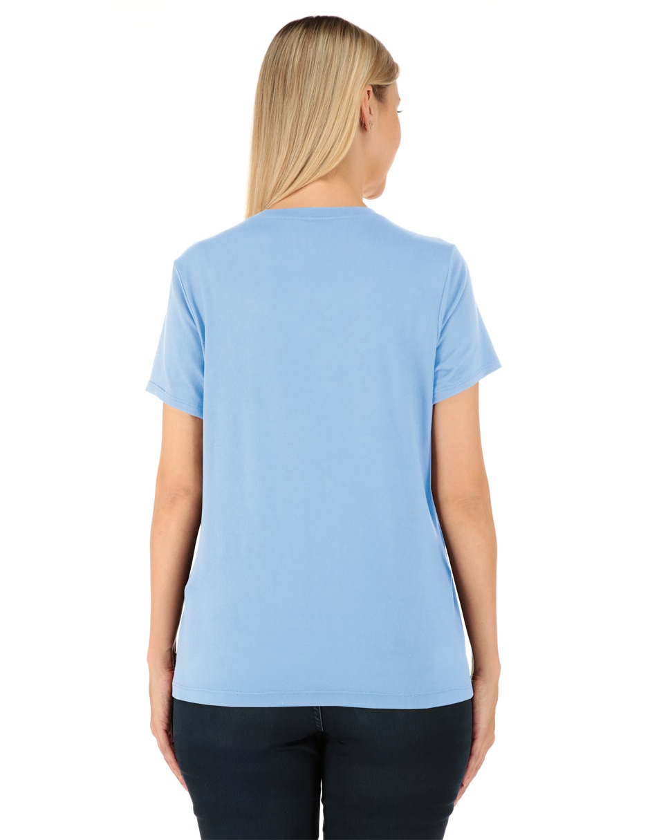 Playera manga corta Disney DTR cuello redondo para mujer