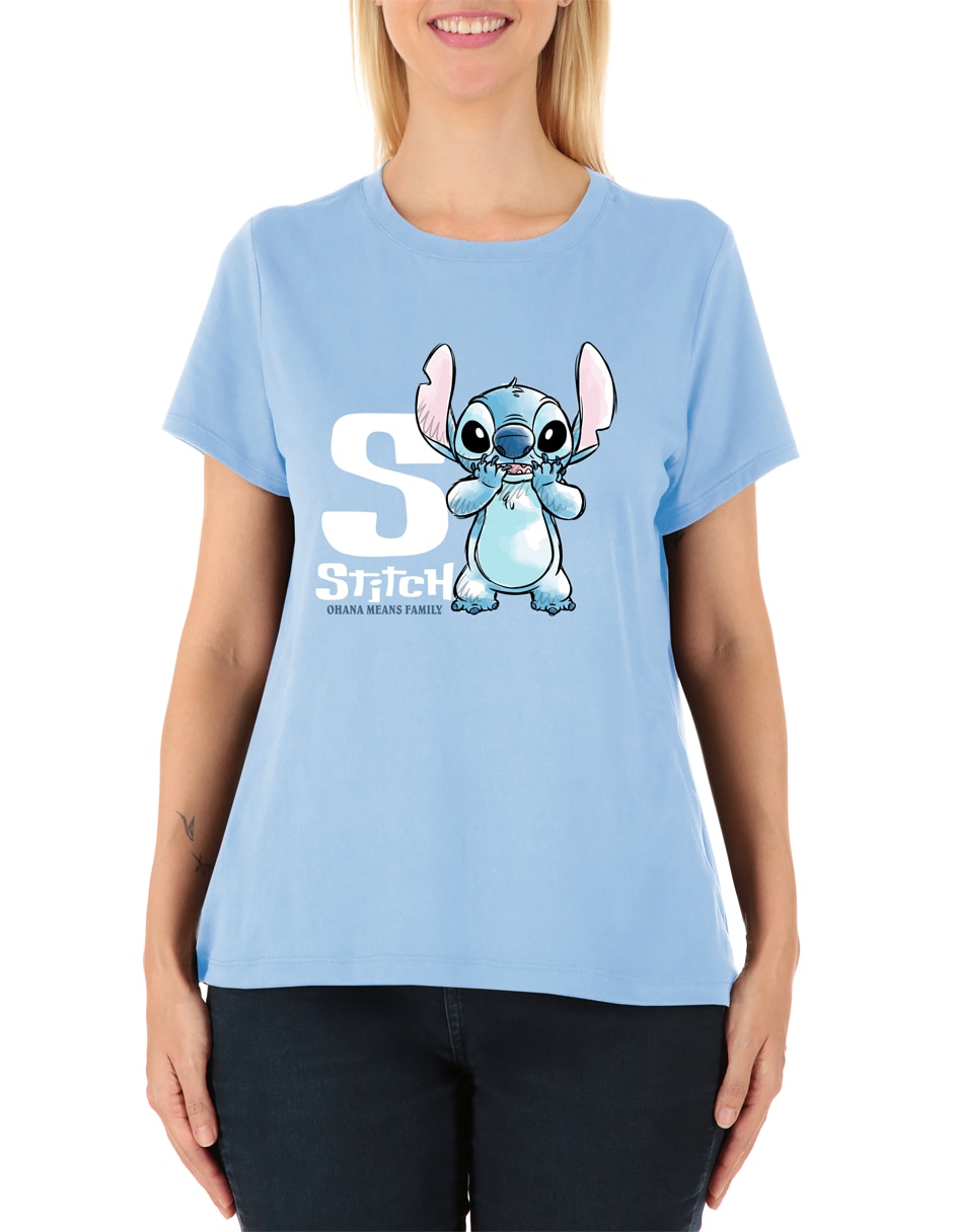 Playera manga corta Disney DTR cuello redondo para mujer