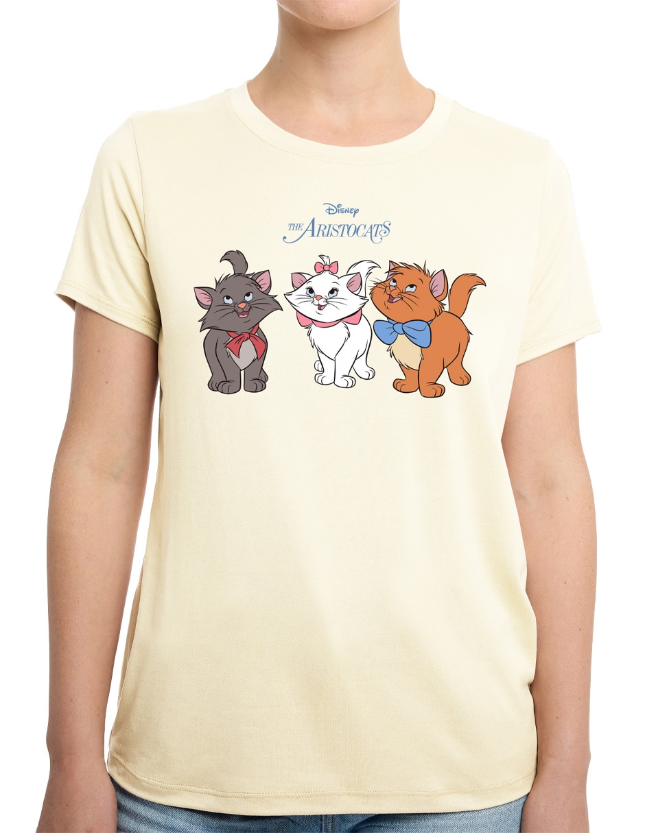 Playera manga corta Disney DTR cuello redondo para mujer