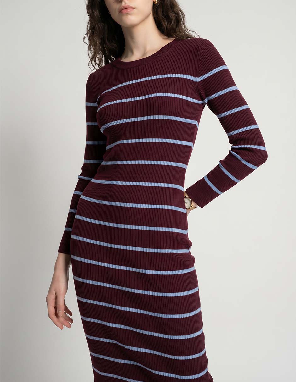 Vestido midi casual para mujer
