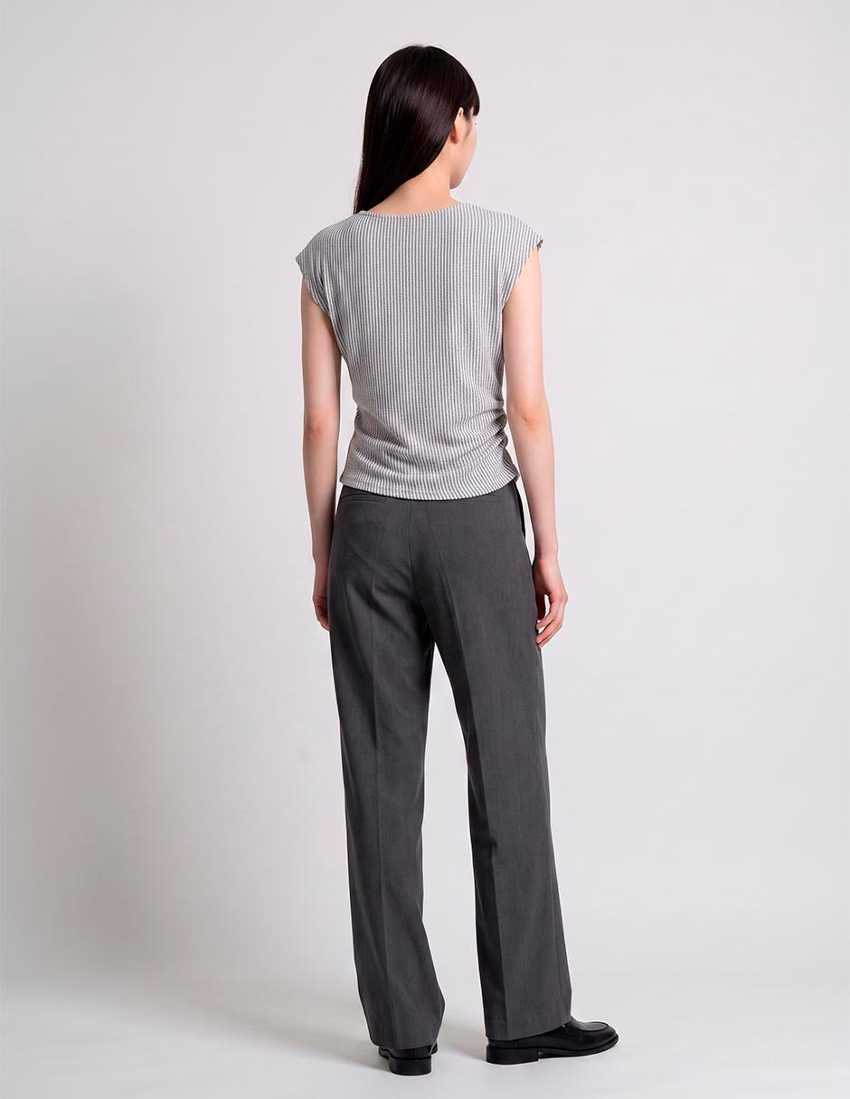 Blusa manga corta para mujer 4
