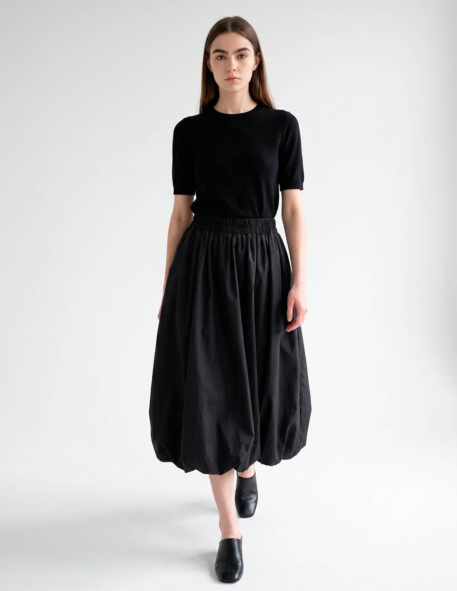 Falda crop a la cintura 3