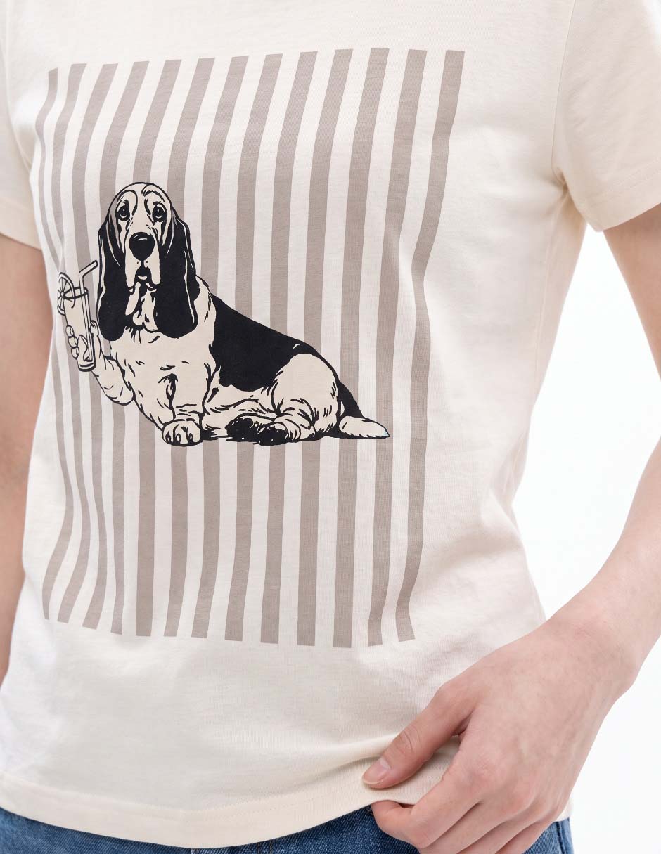 Playera manga corta cuello redondo para mujer 4