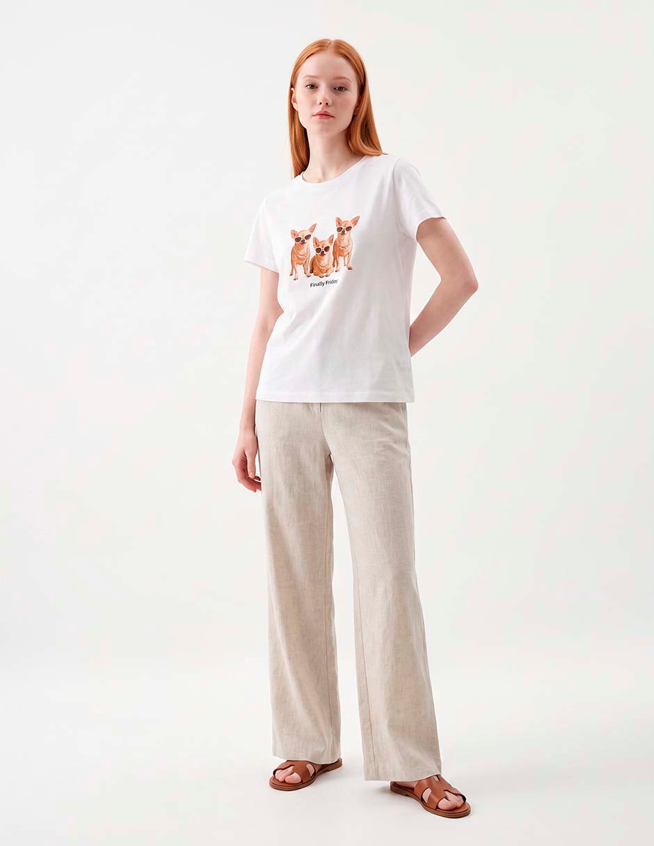 Playera manga regular mujer 2