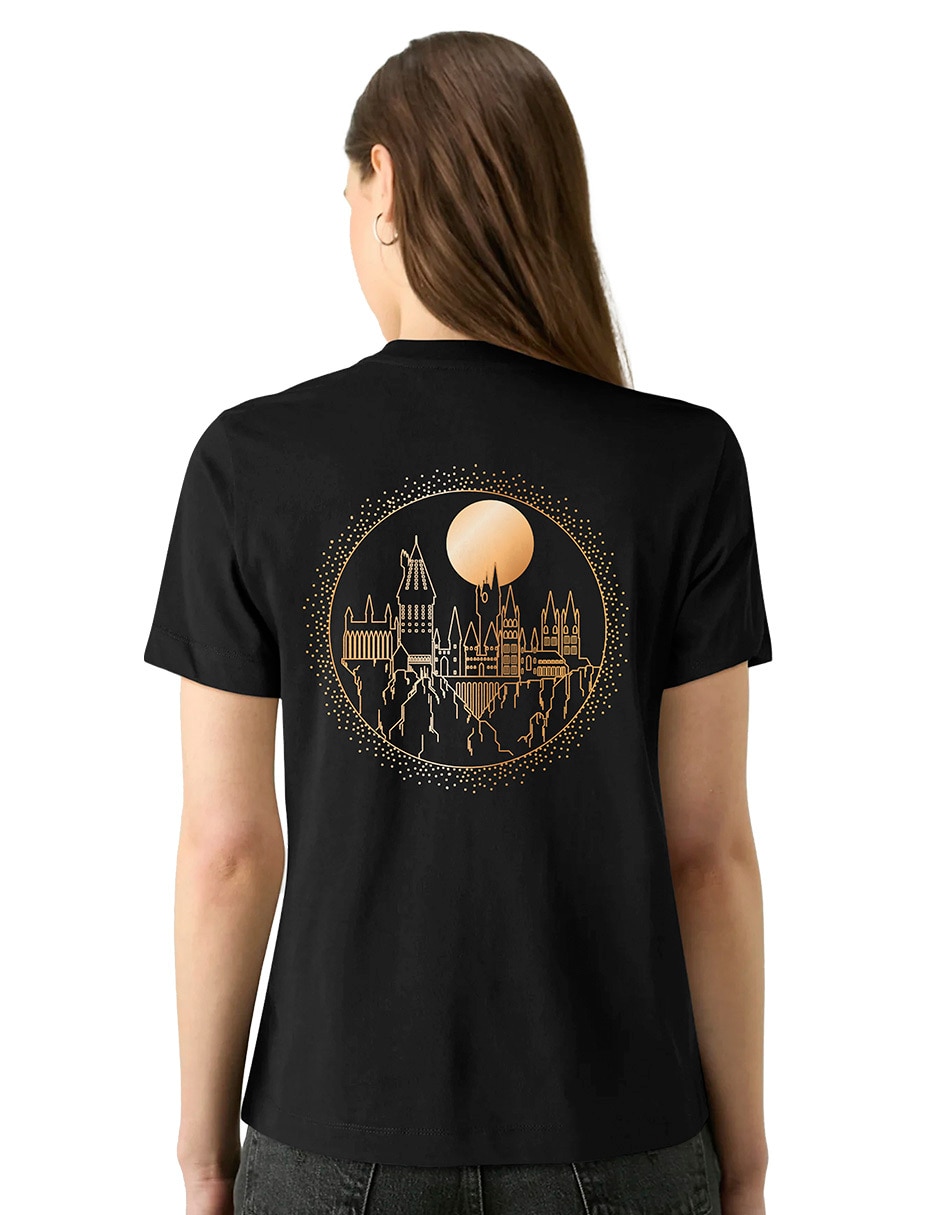 Playera manga corta cuello redondo para mujer 5