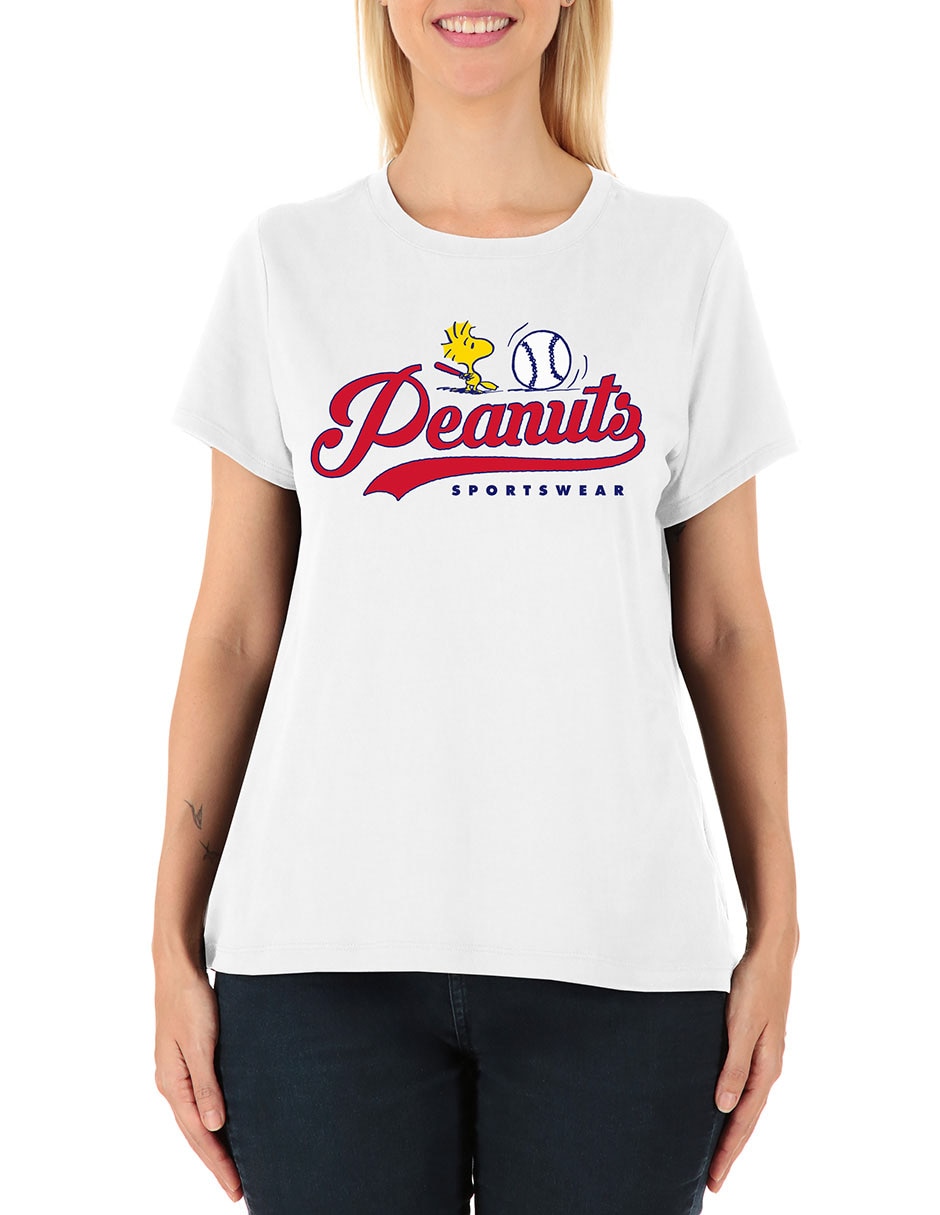 Playera manga corta cuello redondo para mujer 2
