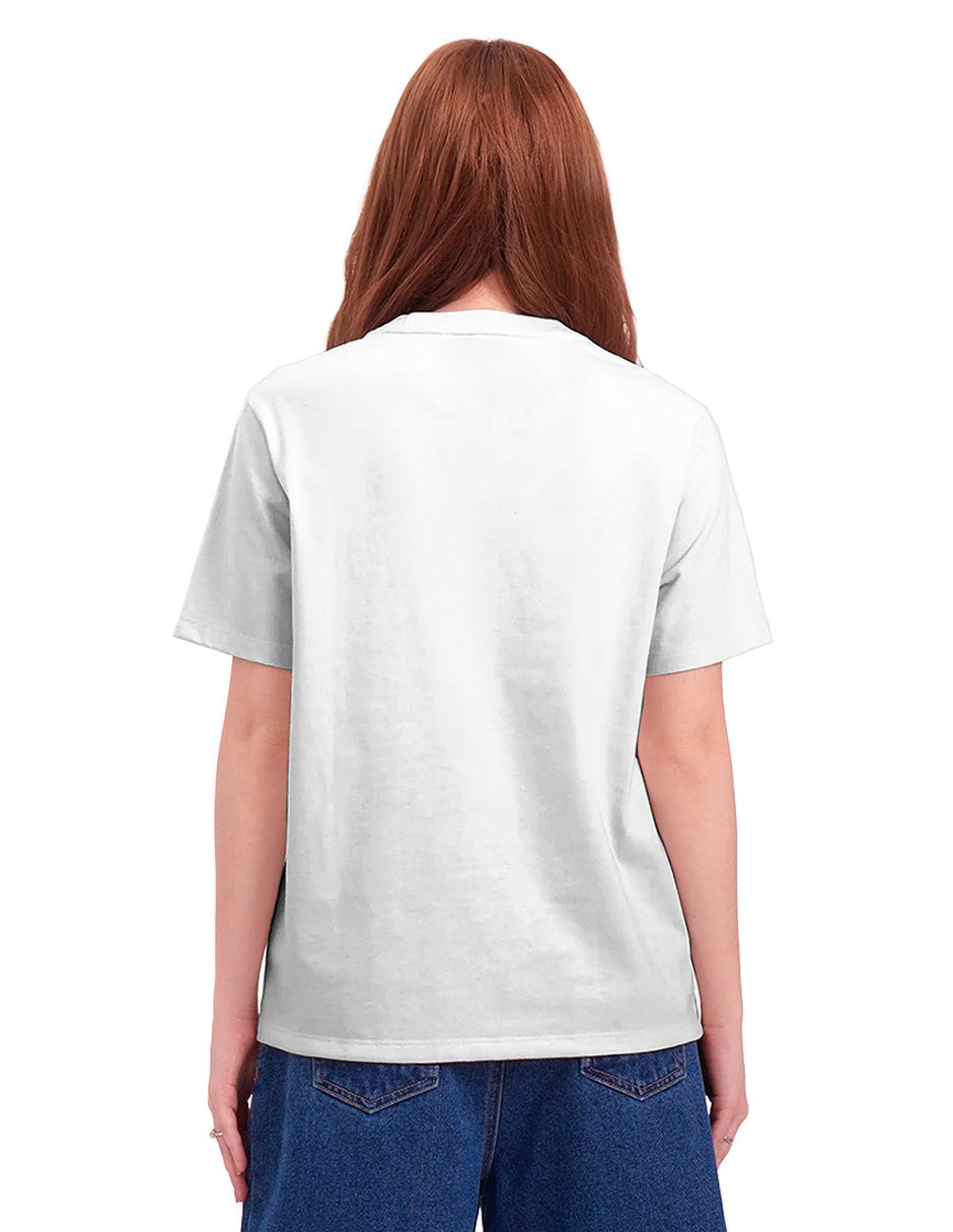Playera manga corta cuello redondo para mujer 2
