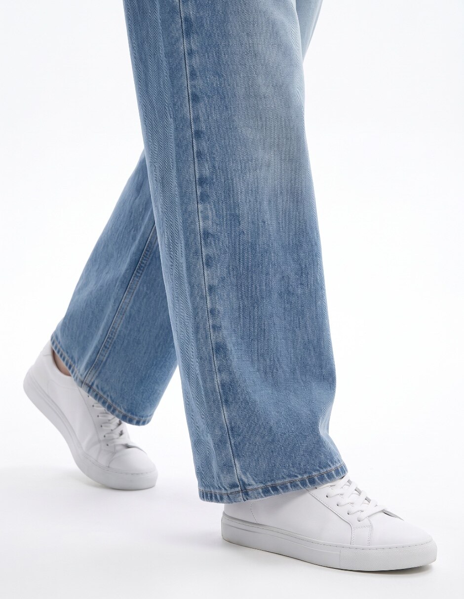 Jeans wide leg para mujer 4
