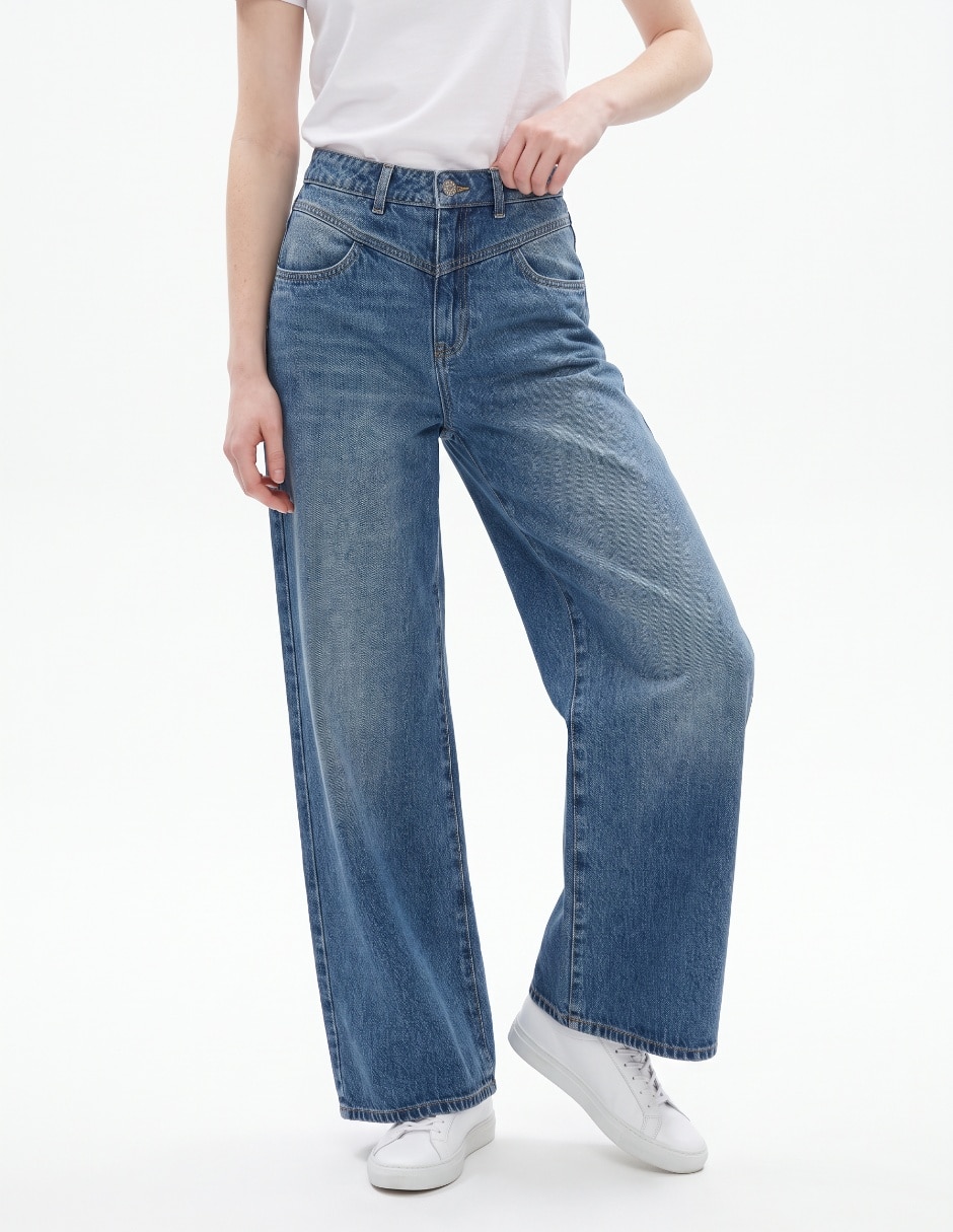 Jeans wide leg para mujer Jeans wide leg para mujer
