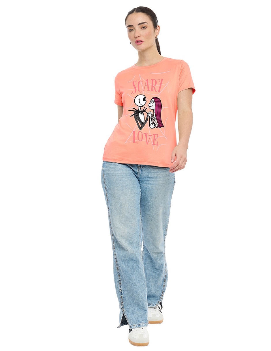Playera manga corta Disney cuello redondo para mujer 3