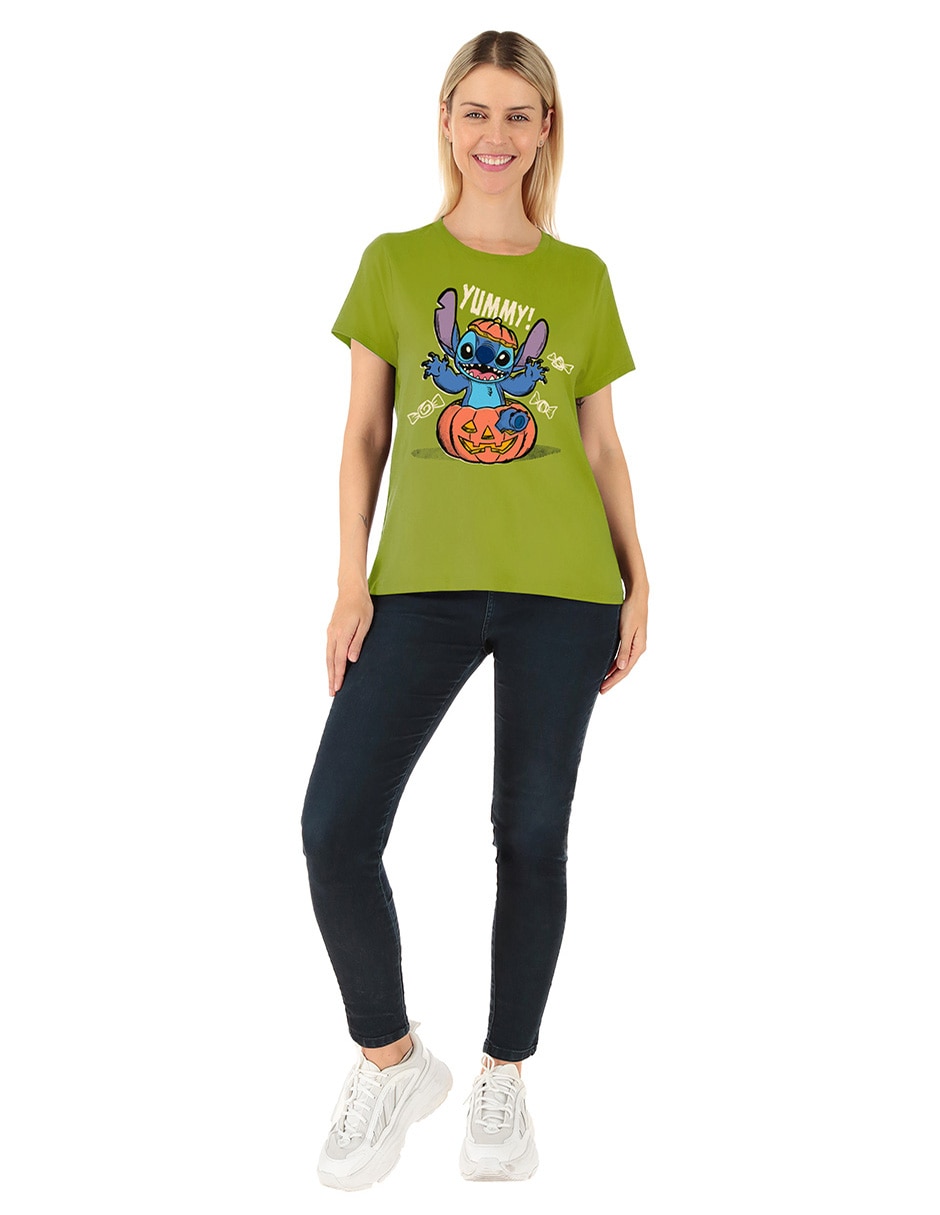 Playera manga corta Disney cuello redondo para mujer 3