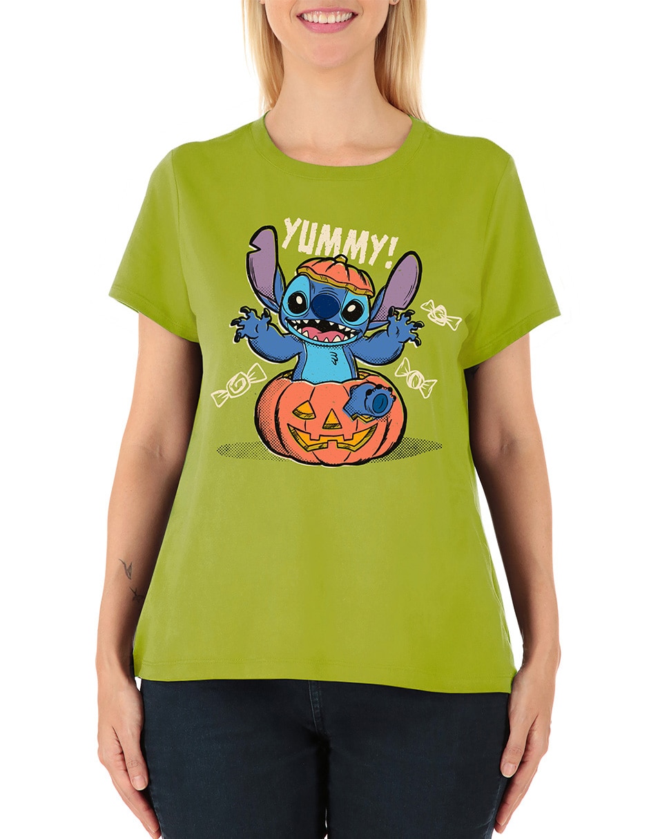 Playera manga corta Disney cuello redondo para mujer 2